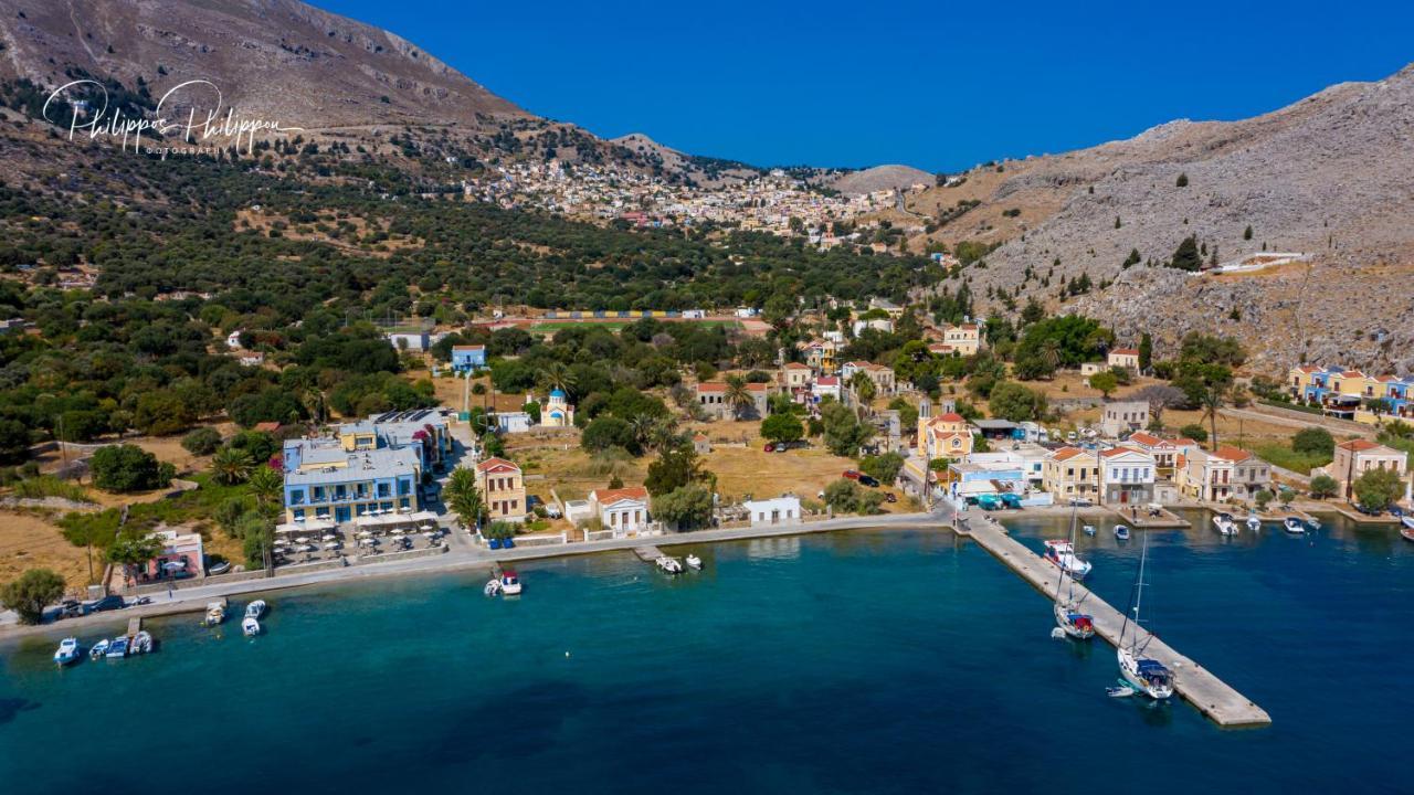 Pedi Beach Hotel Simi Zewnętrze zdjęcie